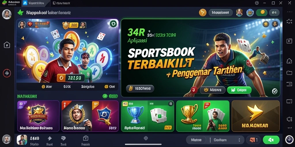 Screenshot utama 34R menampilkan fitur taruhan langsung yang menarik.