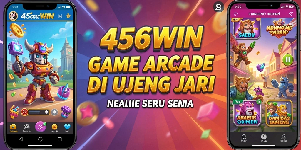 Tangkapan layar menunjukkan aksi seru gameplay Arcade 456WIN.
