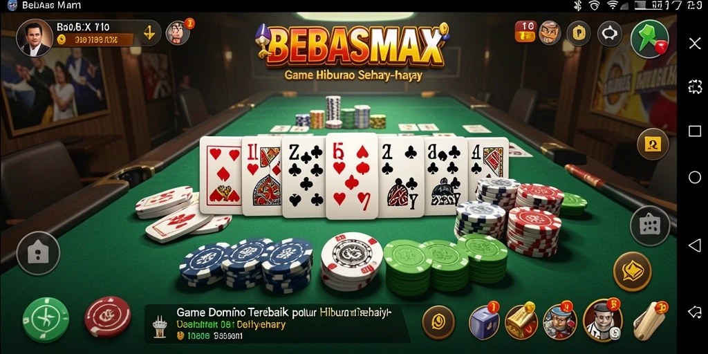 Tampilan gameplay seru dan menegangkan dari BEBASMAX.