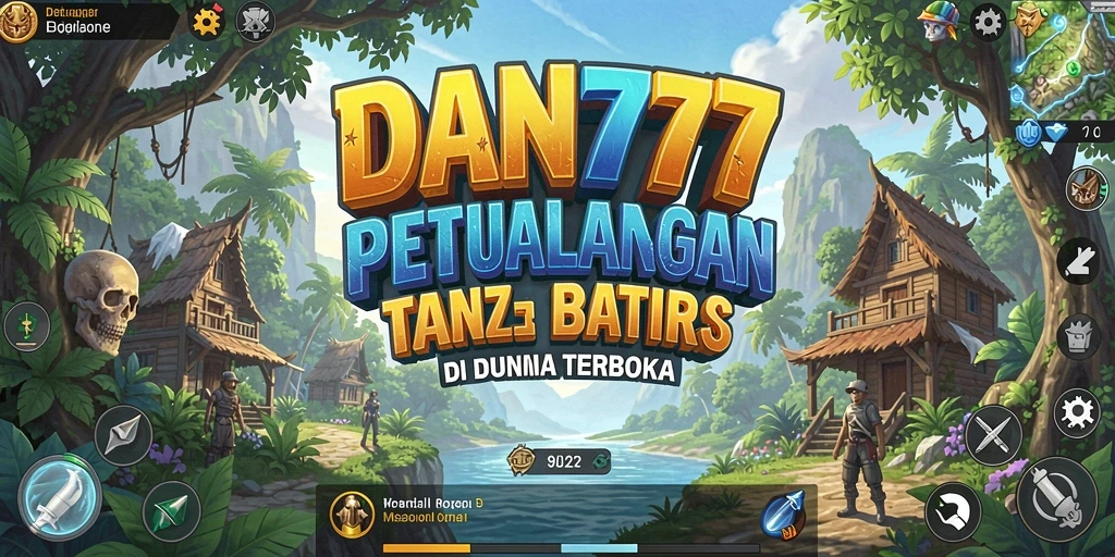 Screenshot gameplay <strong>DAN777</strong> menunjukkan dunia terbuka yang kaya dan interaktif.