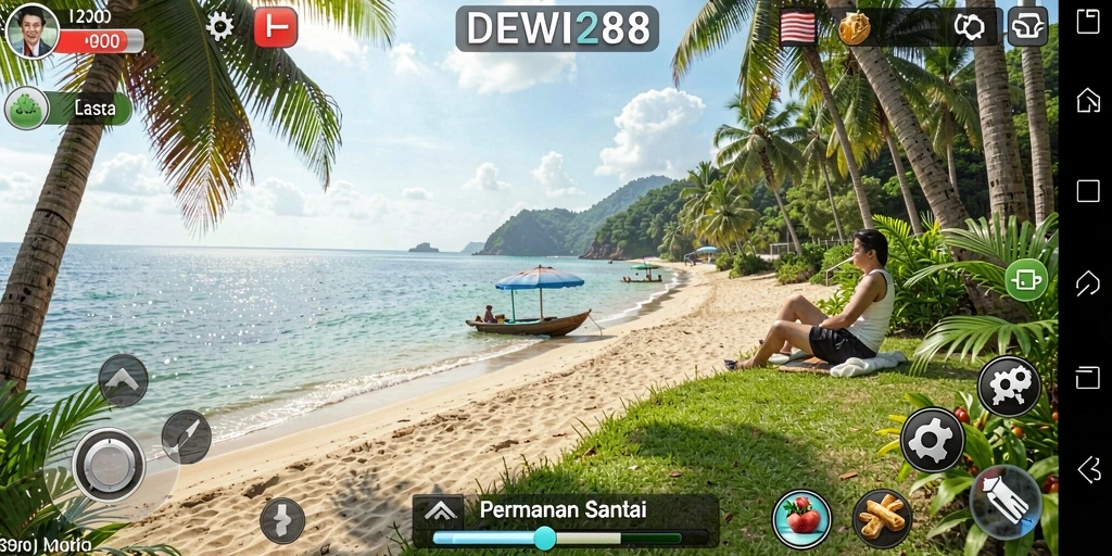 Screenshot gameplay DEWI288 menampilkan tantangan seru dan grafis colorful.