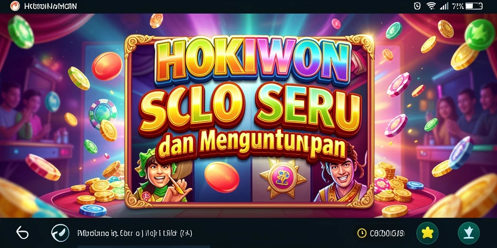Tampilan menawan dari gameplay HOKIWON yang seru.