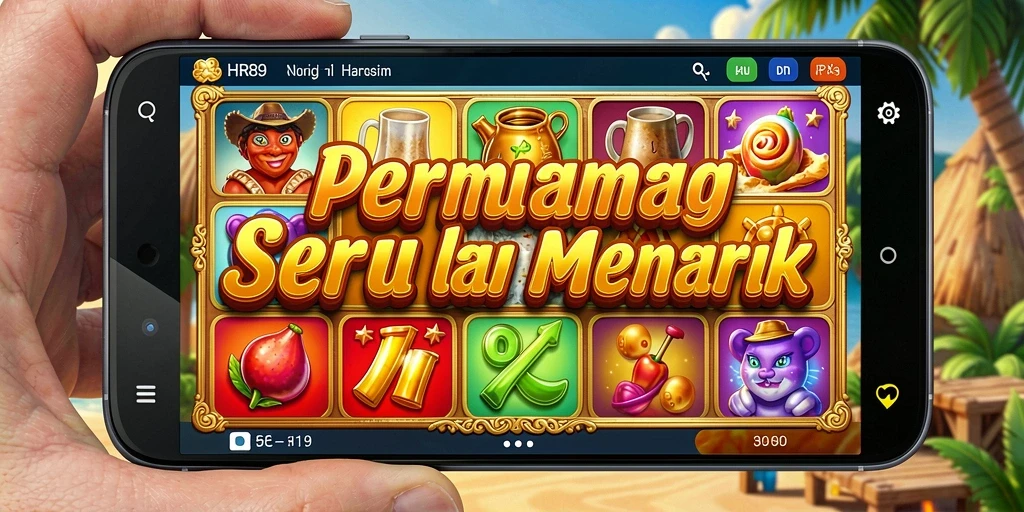 Tampilan gameplay Slot di HR89 yang mengasyikkan dan menarik.