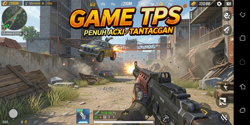 Tampilan gameplay <strong>J200M</strong> yang penuh aksi dan strategi