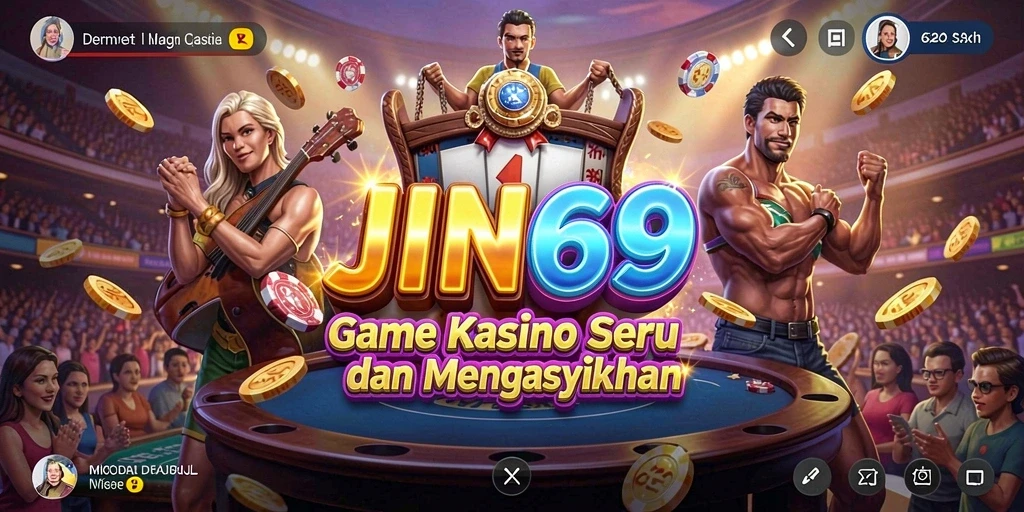 Tampilan gameplay JIN69 yang menarik dan mengasyikkan dalam game Kasino.