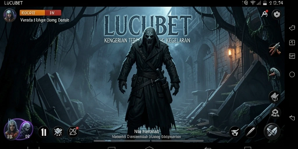 Gameplay menegangkan di LUCUBET yang mendebarkan dan menakutkan.