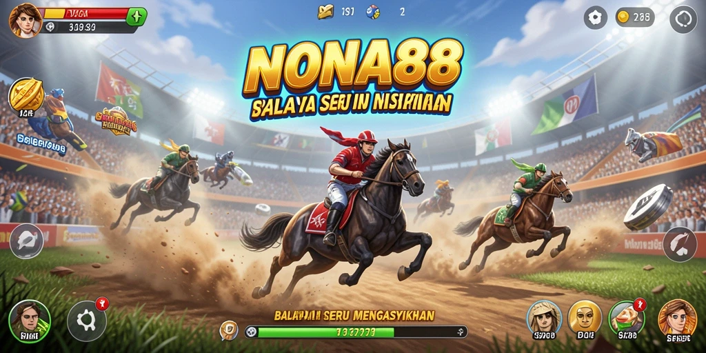 Gameplay balap yang seru dan mendebarkan di NONA88.