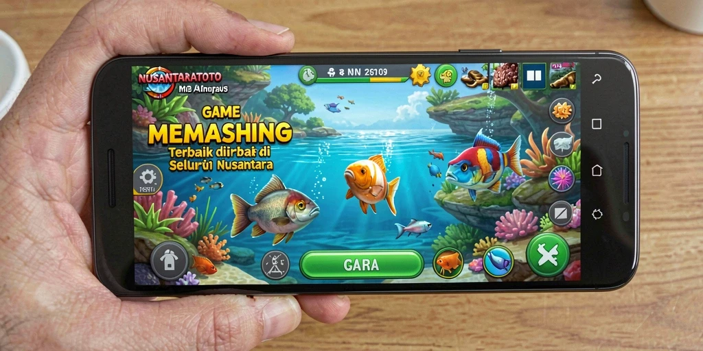 Pengalaman bermain memancing yang menegangkan dan seru di NUSANTARATOTO.
