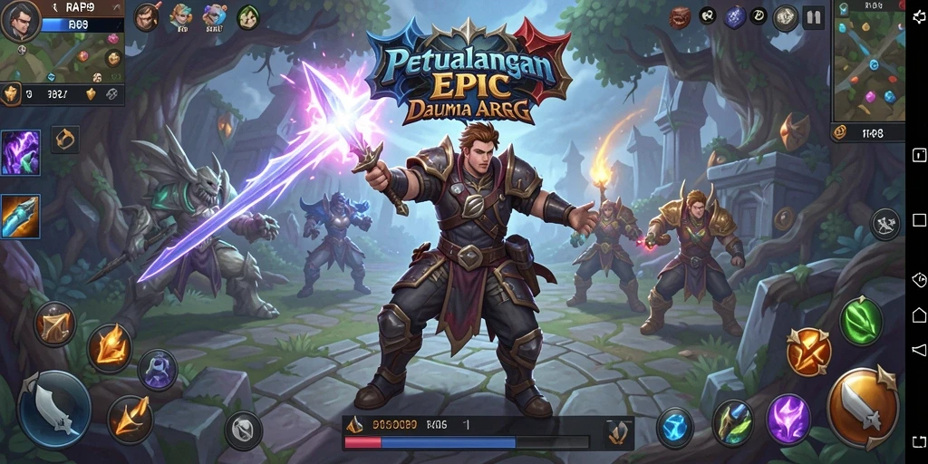 Screenshot menarik dari gameplay seru RAP89 dalam dunia ARPG.