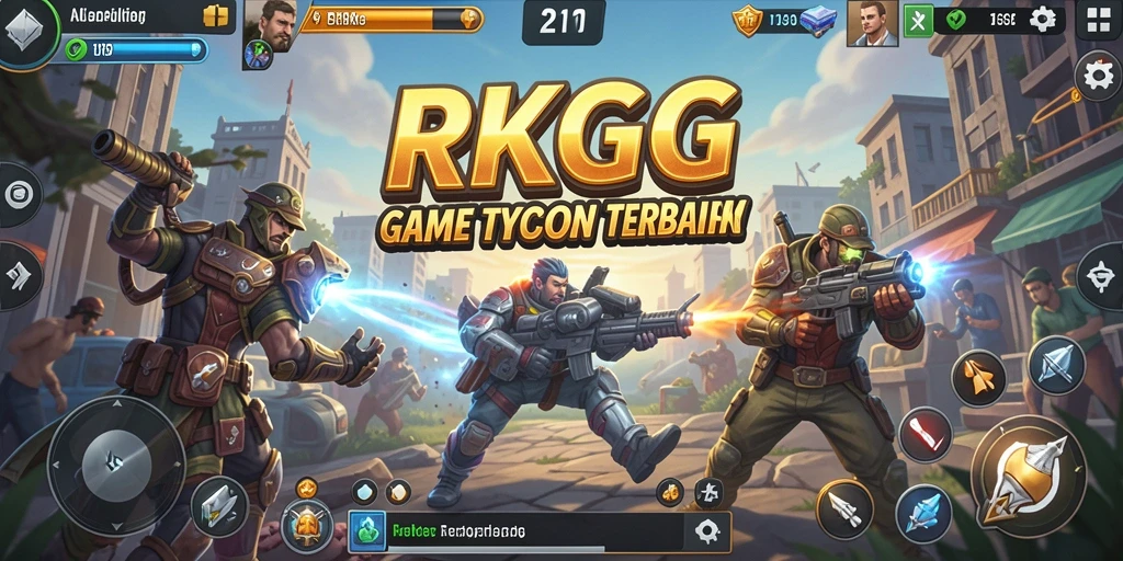 Tampilan gameplay <strong>RKGG</strong> yang menantang dan menarik.