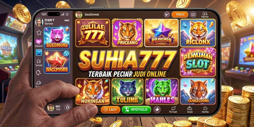 Tampilan gameplay slot yang menarik dan menghibur dalam SUHU777.