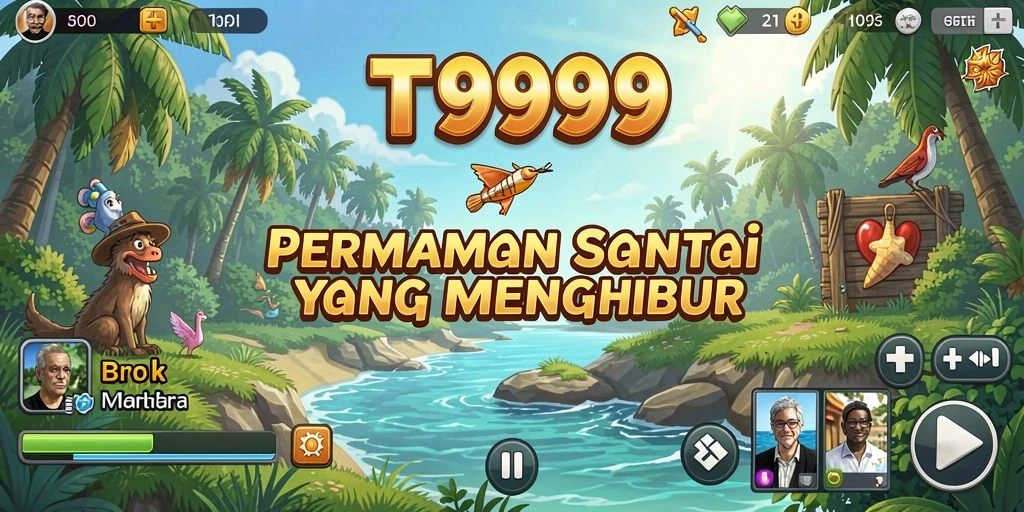 Screenshot utama T9999 menampilkan pemain menikmati gameplay Casual yang menyenangkan.