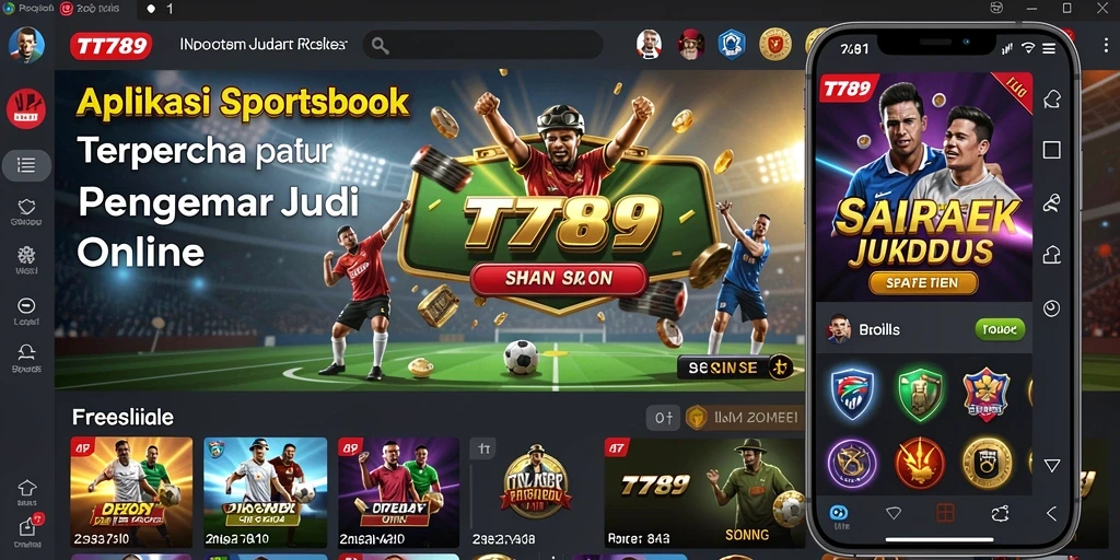 Tampilan utama gameplay Sportsbook di aplikasi TT789.